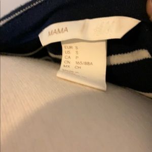 H&M Dresses - Navy Blue & White stripe maternity dress So comfy! H&M Dresses - Navy Blue & White stripe maternity dress So comfy!